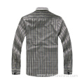 Soft Single Breasted Striped Mens Shirts